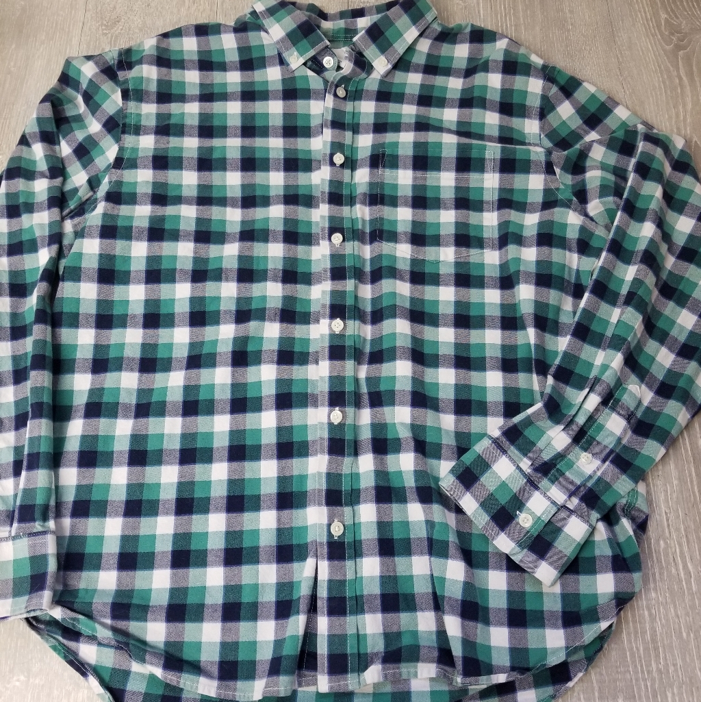 Old Navy Mens Plaid Shirt